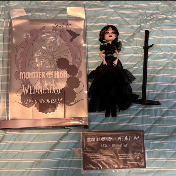 Monster High x Wednesday Raven Doll